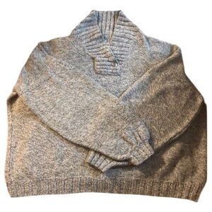 Hand Knit Pullover Sweater Unisex